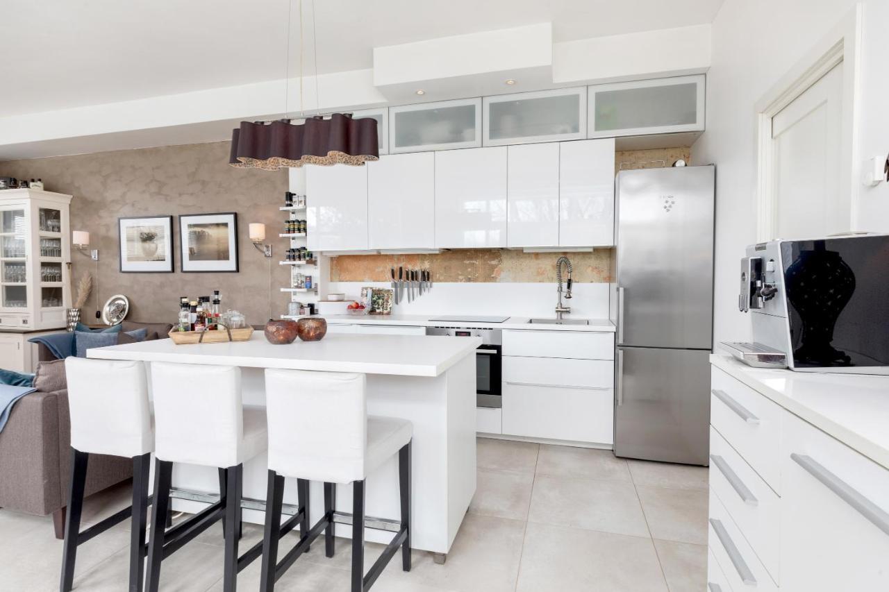 Stylish Apartment With Beautiful Views Of The River, Beach Nearby Kristiansand Esterno foto